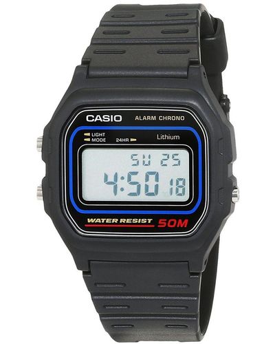 G-Shock Black Watch W-59-1vqes Resin - Grey