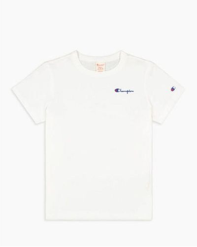 Champion Crewneck T-Shirt - White