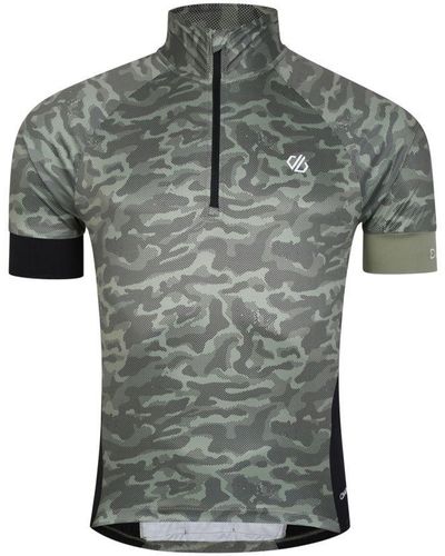 Dare 2b Stay The Course Iii Cycling Jersey (Oil) - Grey