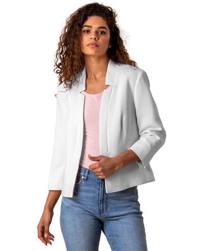 Roman jackets white cheap