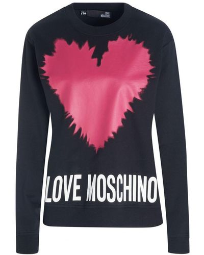 Love Moschino Liefdevolle Moschino Trui - Roze