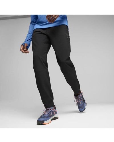 PUMA Seasons Softshell Running Trousers Polyester Recycled - Blue