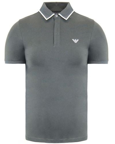 Armani Emporio Polo Shirt - Grey