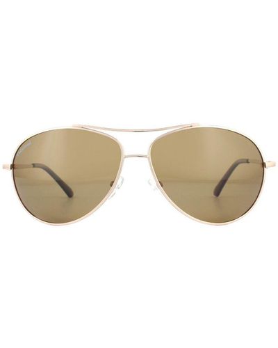 Sunoptic Sunglasses Sp100 C Flex Polarized Metal - Natural
