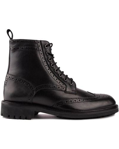 Ted Baker Jakobe Boots Leather - Black