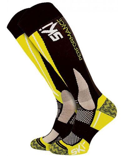 Comodo Technical Ski Socks - Yellow