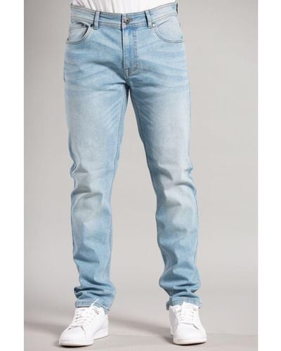 Tokyo Laundry Light Lightwash Slim Fit Denim Jeans Cotton - Blue