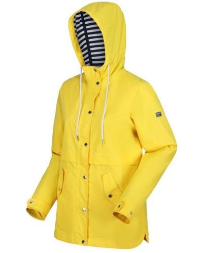 Regatta Bayla Waterproof Breathable Jacket Coat - Yellow