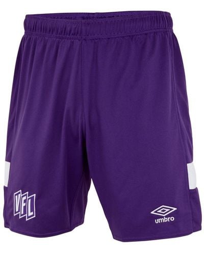 Umbro Adult 22/23 Vfl Osnabruck Away Shorts (paars) - Blauw