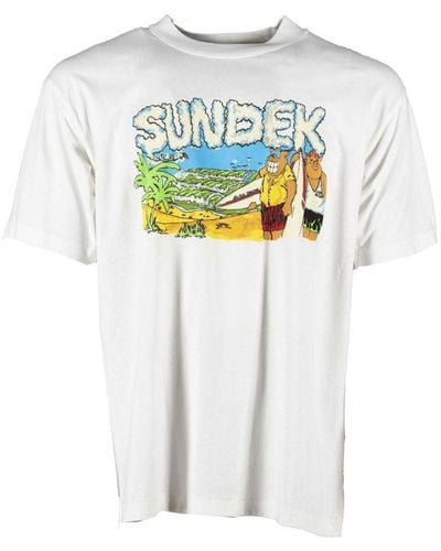 Sundek T-shirt -t-shirt - Wit