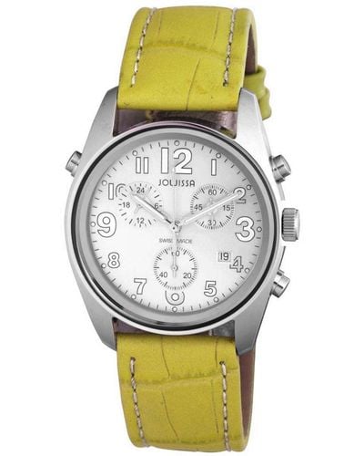 JOWISSA Ginebra 'Ssilver Watch - Grey