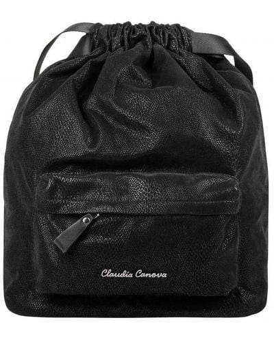 Claudia Canova Sawna Drawstring Top Backpack - Black