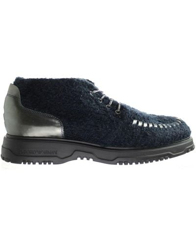 Armani Emporio Ankle Boots - Blue