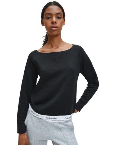 Calvin klein hotsell modern cotton sweatshirt