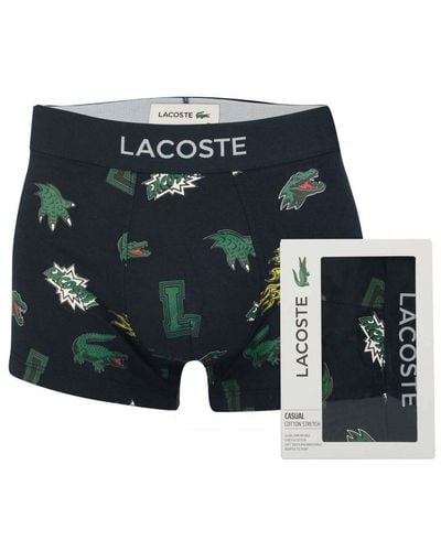 Lacoste Holiday Organic Cotton Trunks - Multicolour