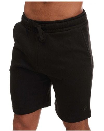 Duck and Cover Men's Shawrtz Jog Shorts In Black - Zwart