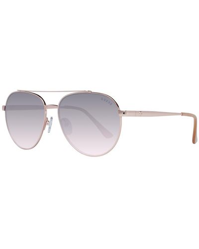 Guess Sunglasses Gf6139 28t 56 - Metallic