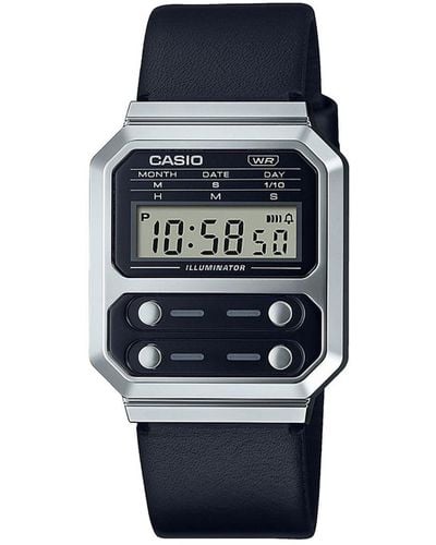 G-Shock Collection Vintage Horloge Zwart A100wel-1aef - Blauw