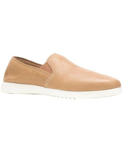 Hush Puppies Ladies Everyday Leather Shoes () - Natural