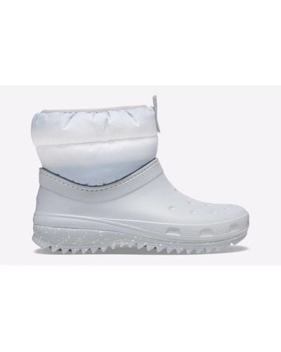 Crocs™ Classic Neo Puff Shorty Boots - White