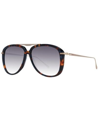 Scotch & Soda Aviator Sunglasses With Gradient Lenses - Black