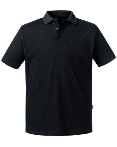 Russell Pure Organic Polo () - Black