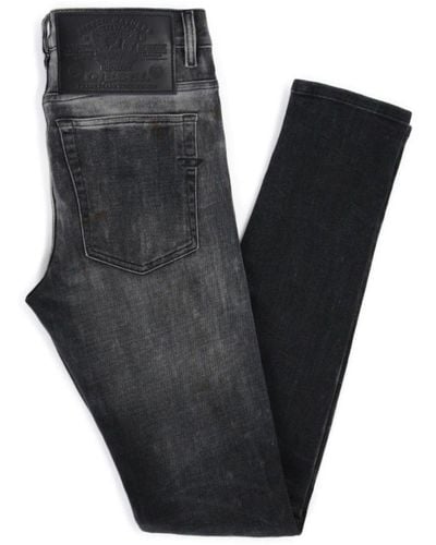 DIESEL Damny Duurzame Skinny Jeans Voor , Zwart