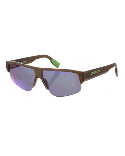 Lacoste Rectangular Shaped Acetate Sunglasses L6003S - Blue