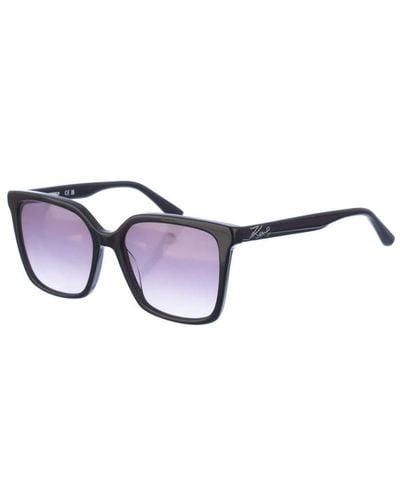 Karl Lagerfeld Square Shaped Acetate Sunglasses Kl6014S - Blue