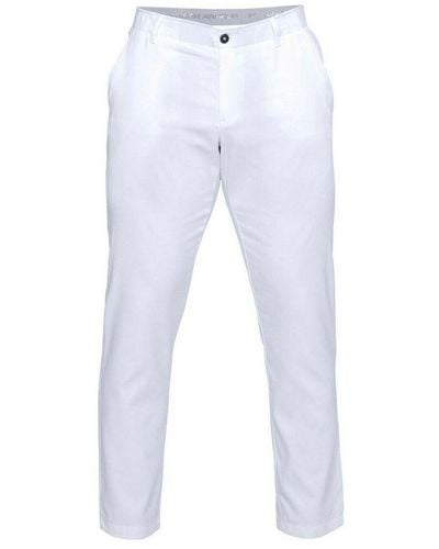 Under Armour Golf Stretch Waist Bottoms Takeover Trousers 1309546 100 Nylon - Blue