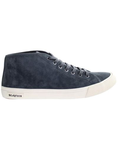 Seavees California Special Night Suede Shoes Leather - Blue
