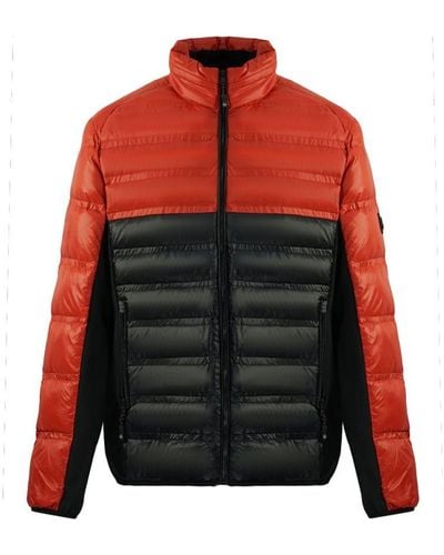 Michael Kors Penton Quilt Fibre Down Jacket Nylon - Red