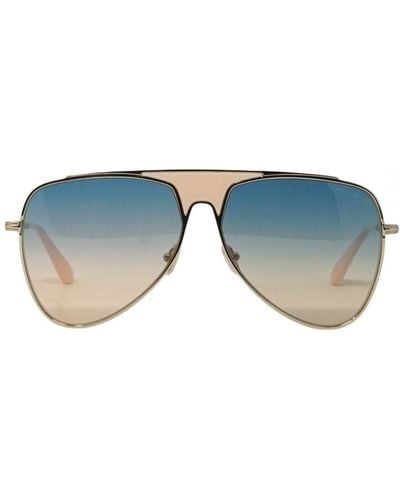 Tom Ford Ethan Ft0935 28w Rose Gold Sunglasses - Blauw