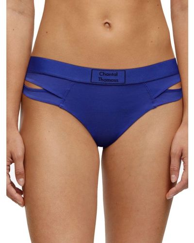 Chantal Thomass Sharp Brief - Blue