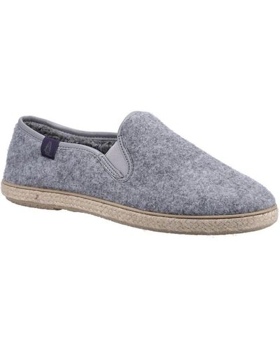 Hush Puppies Recycled Slippers - Grey