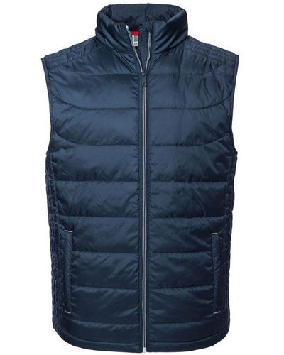 Russell Nano Padded Body Warmer (French) - Blue