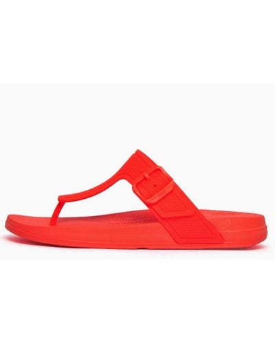 Fitflop Iqushion Adjustable Sandal - Red