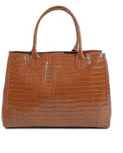 Dee Ocleppo Handbag Exter Leather - Brown