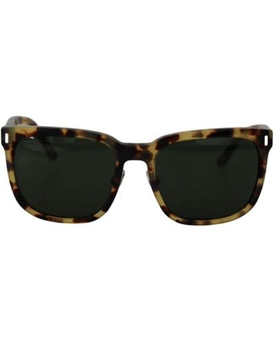 Dolce & Gabbana Gorgeous Wayfarer Sunglasses With Lenses - Black