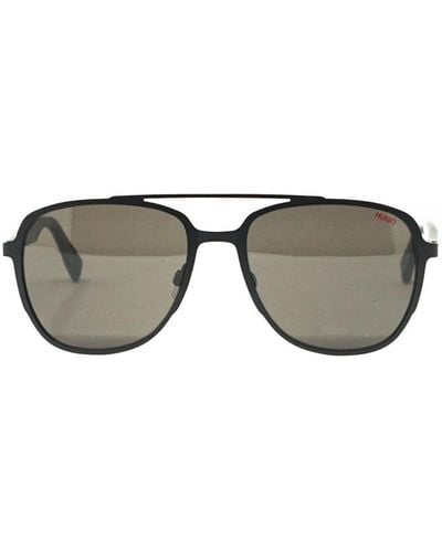 BOSS Hg0301/S Plgy Ir 003 Matte Sunglasses - Brown