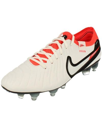 Nike Legend 10 Elite Sg-pro Ac Football Boots White - Pink