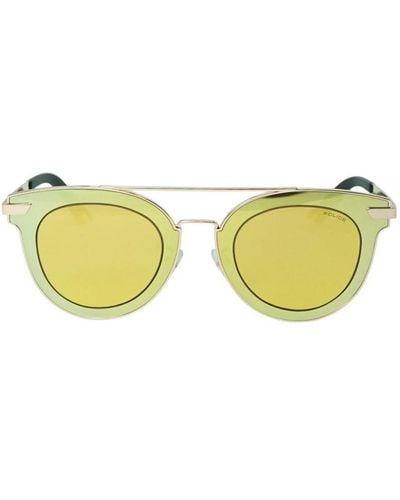 Police Spl349M 300G Rose Sunglasses Metal (Archived) - Yellow