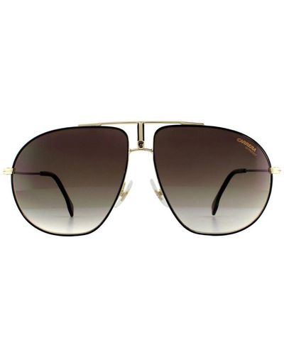 Carrera Aviator Gradient Sunglasses Metal - Brown