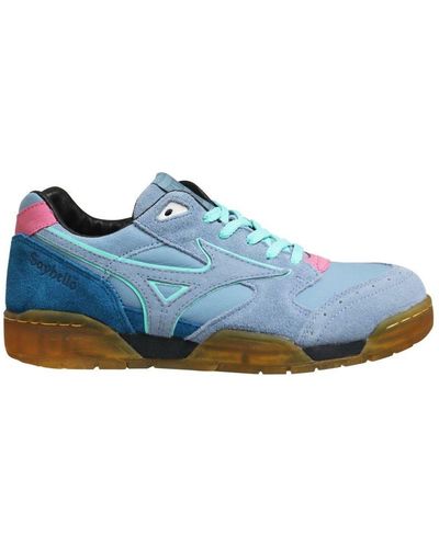 Mizuno Sport Style Court Select X Sayhello Trainers Leather (Archived) - Blue
