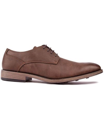 Soletrader Fulham Derby Shoes - Brown