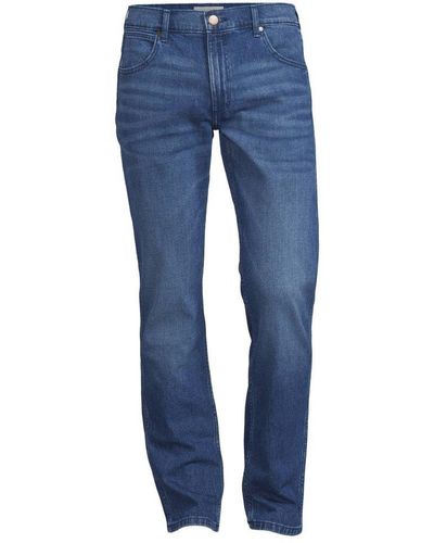 Wrangler Regular Fit Jeans Greensboro Aries Blue - Blauw