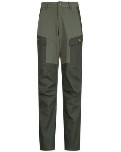 Mountain Warehouse Ladies Expedition Hybrid Hiking Trousers () - Green