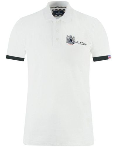 Aquascutum London Aldis Polo Shirt - White