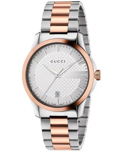 Gucci Ya126447 Watch - Metallic
