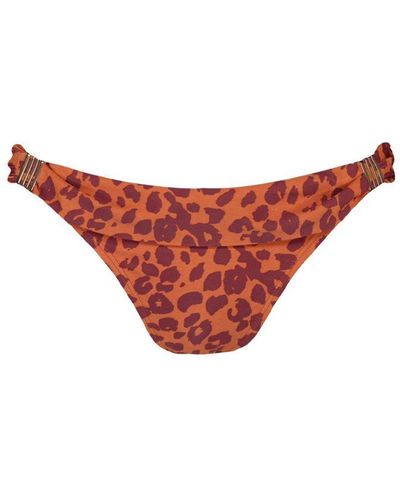 Barts Bikinibroekje Des Oranje/rood